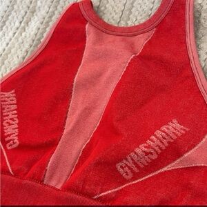 Gymshark Vibrant Red Sports Top